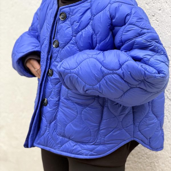 کاپشن استردار  آبی